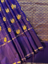 Kajivaram Silk Saree ( royal blue)