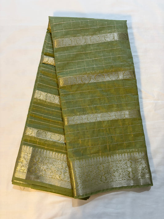 Semi Kora Tissue Saree