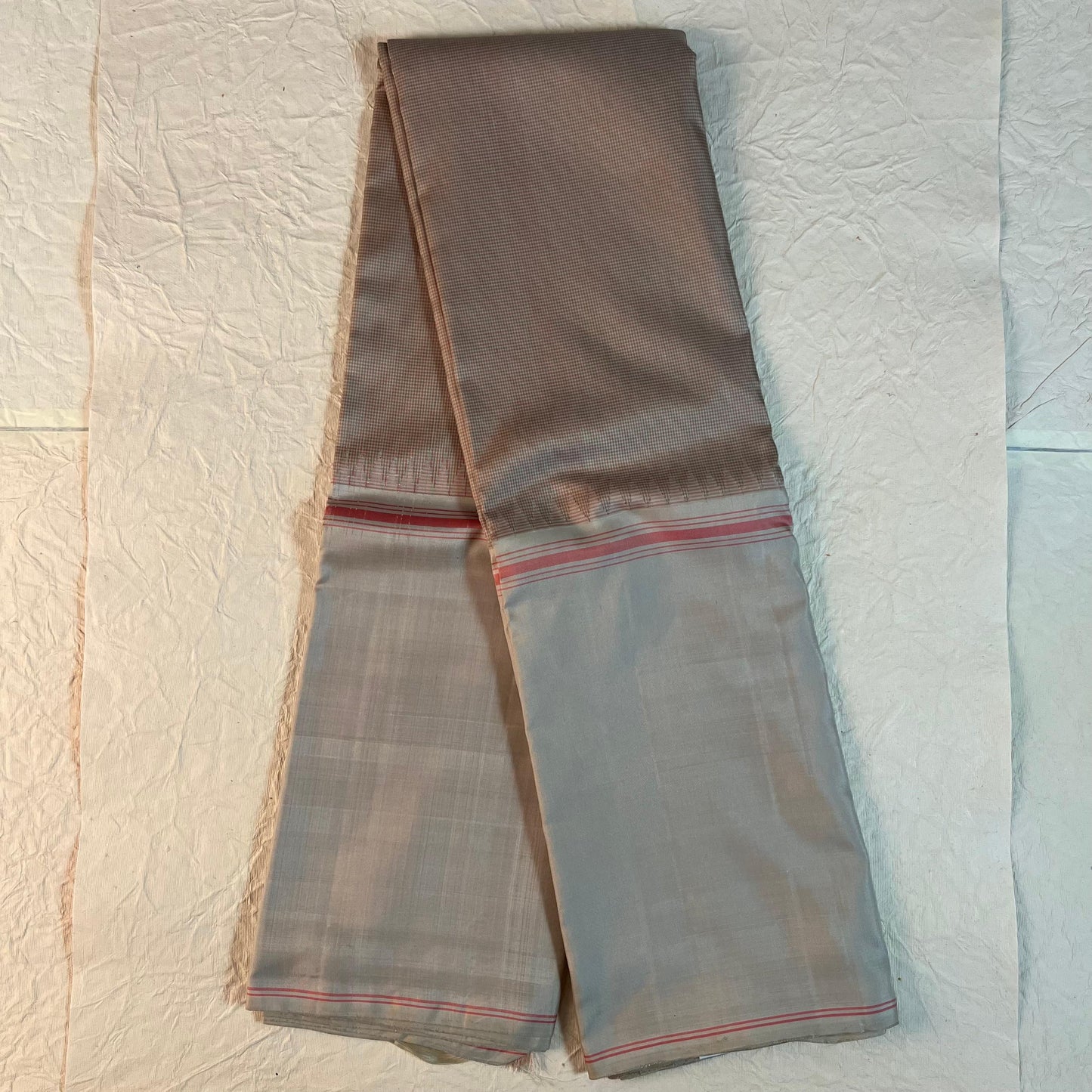 Kajivaram Silk Saree (subtle pink)