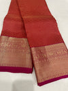 Kajivaram Silk Saree (orange Vairaoosi)