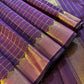 Kajivaram Silk Saree(deep purple)