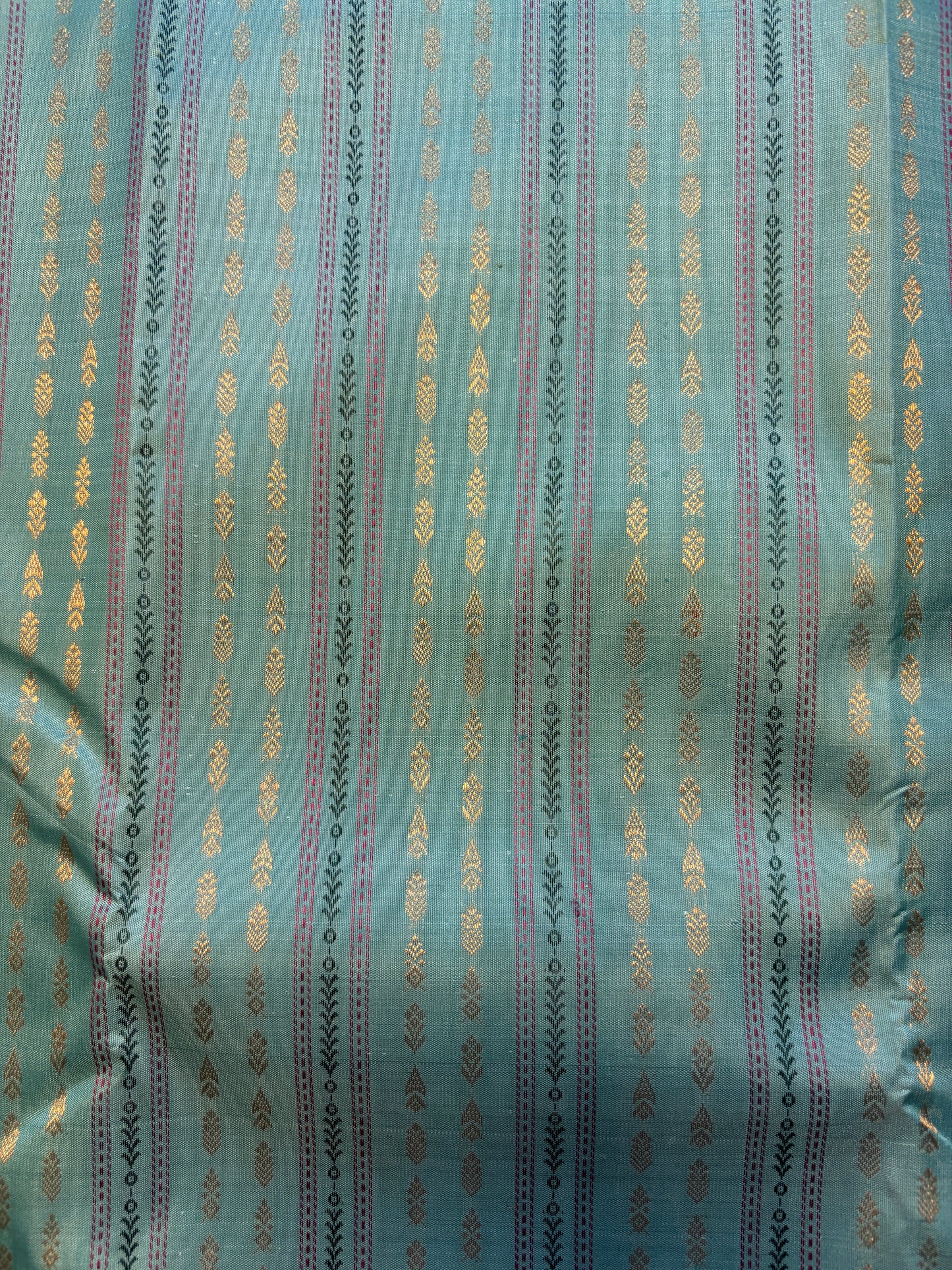 Kajivaram Silk Saree ( turquoise blue)