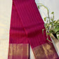 Kajivaram Silk Saree (magenta pink )