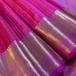 Kajivaram Silk Saree (magenta pink )