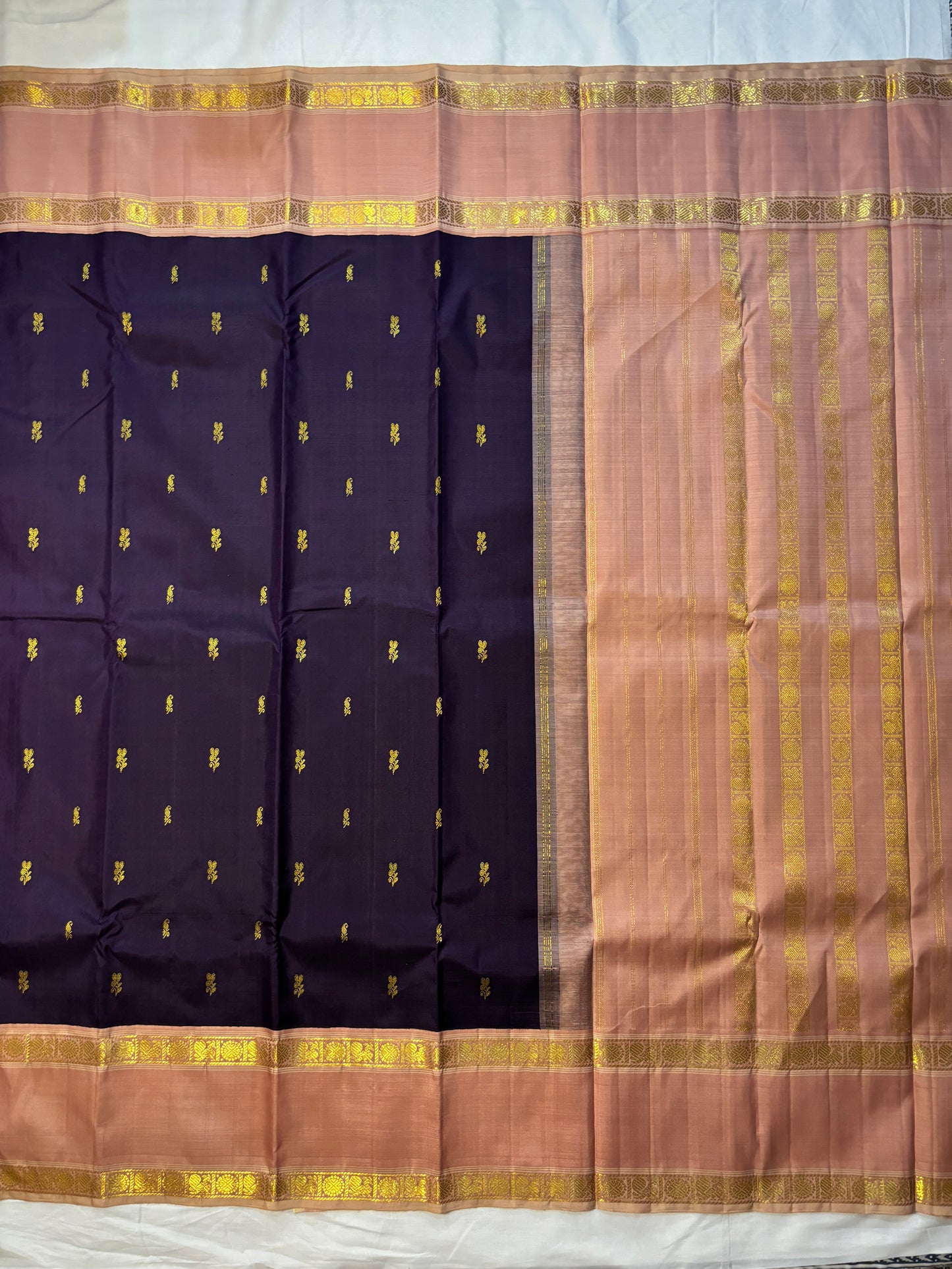 Kajivaram Silk Saree( purple)