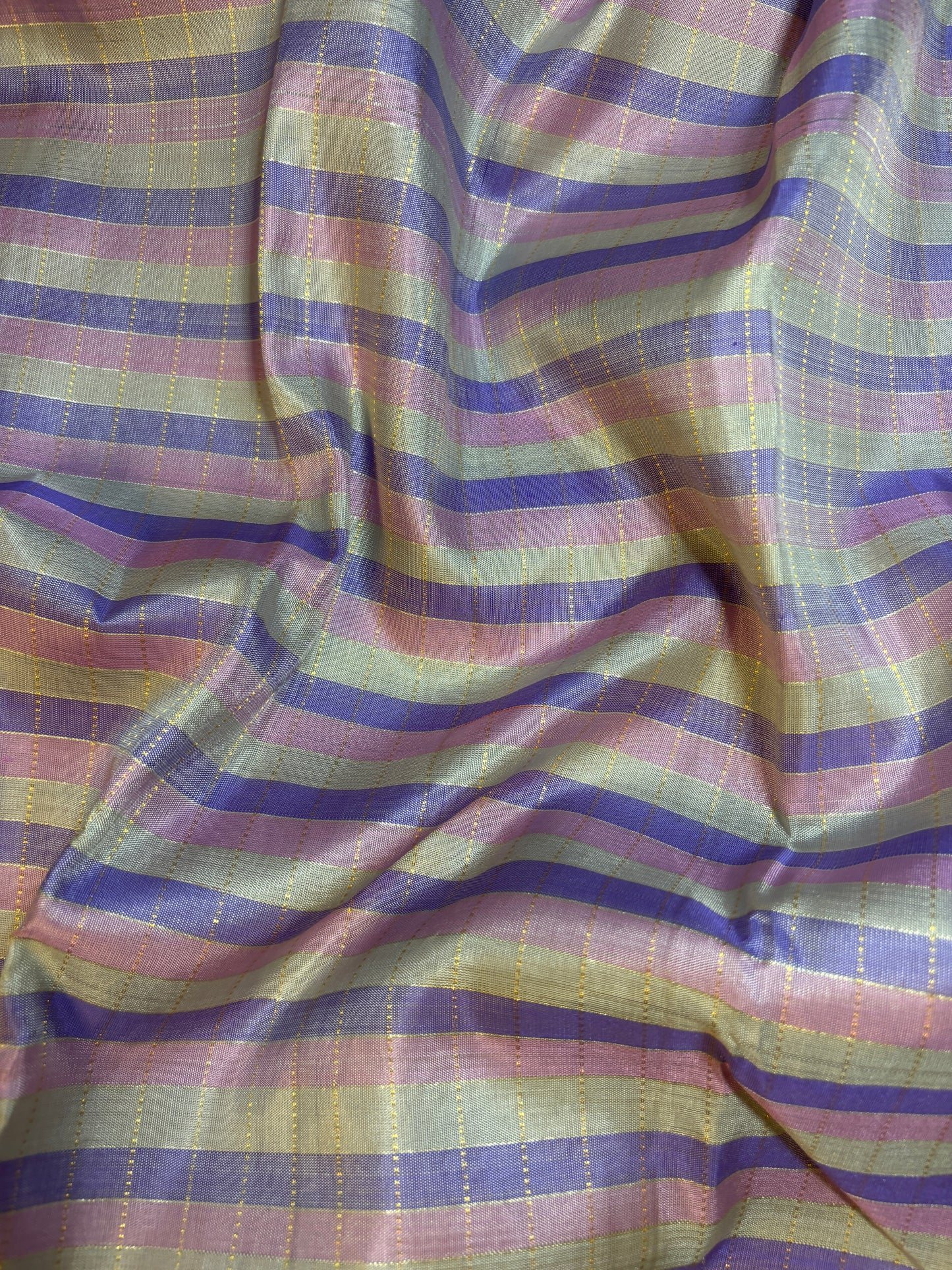 Kajivaram Silk Saree (gold zari border)