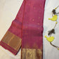 Kajivaram Silk Saree (deep pink)