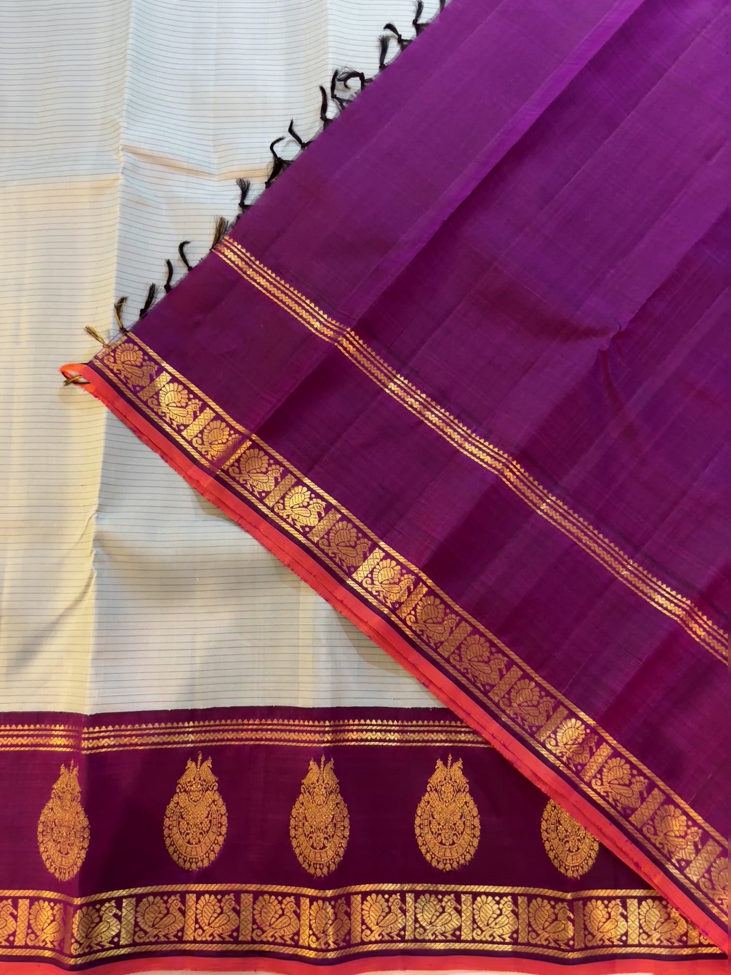 Kajivaram Silk Saree (mint green )