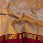 Kajivaram Silk Saree (orange striped)