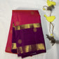 Kajivaram Silk Saree (orange and pink)