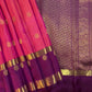 Kajivaram Silk Saree (orange and pink)