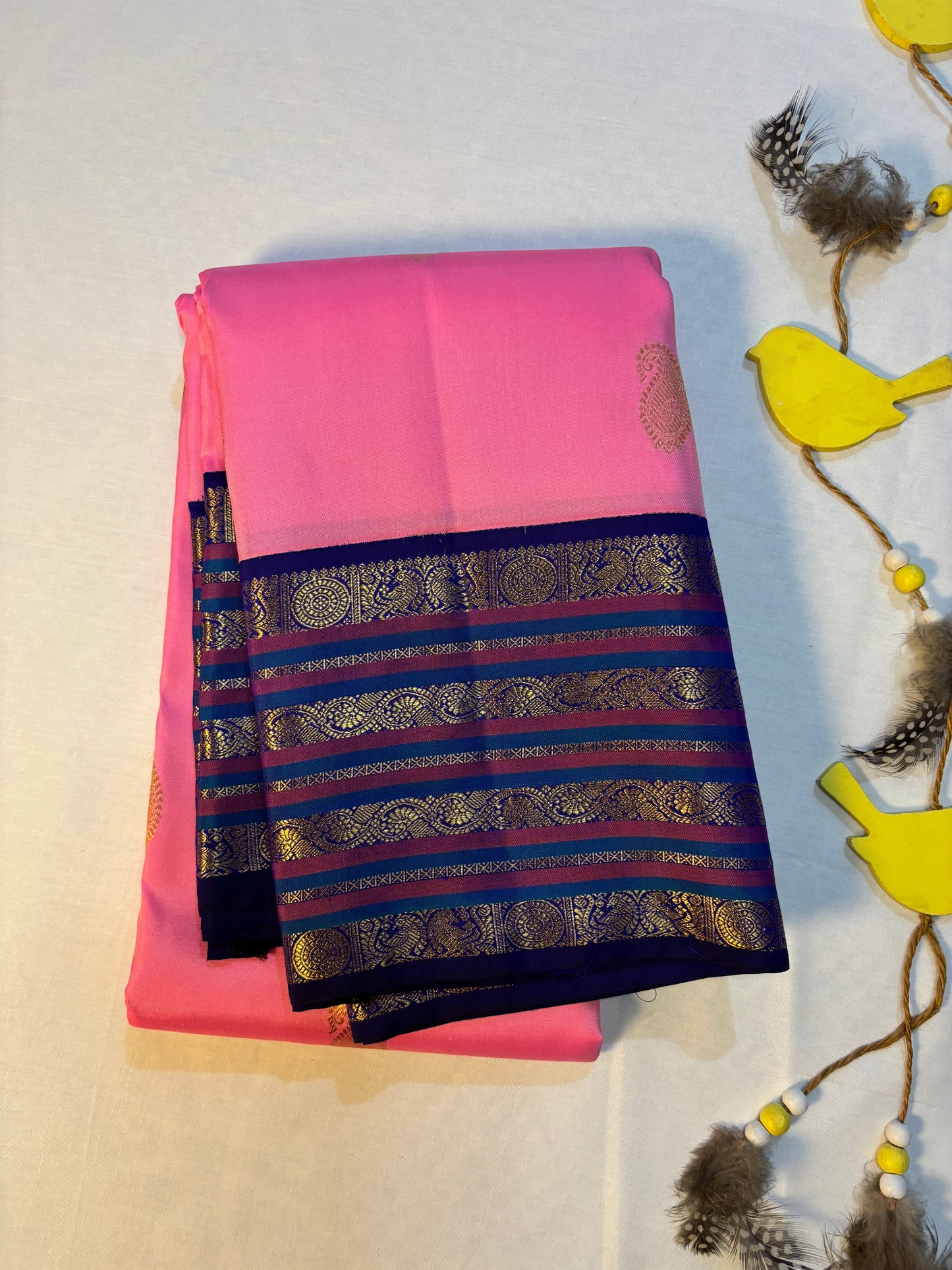 Kajivaram Silk Saree (pink)