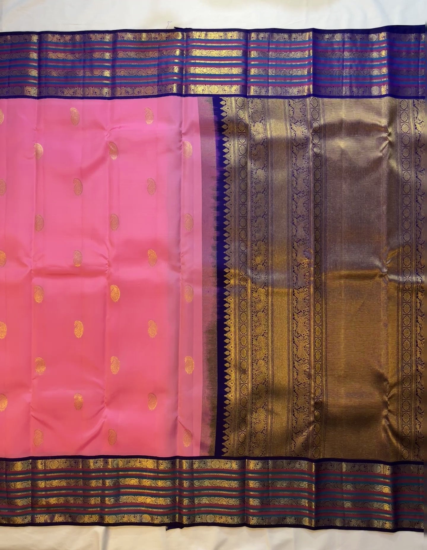 Kajivaram Silk Saree (pink)
