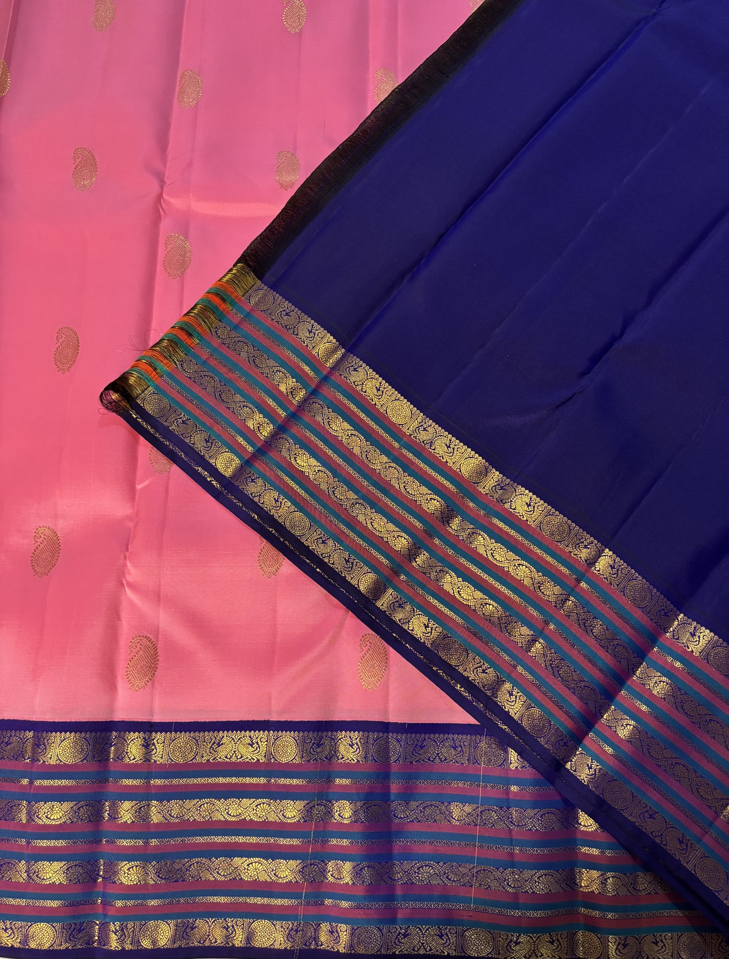 Kajivaram Silk Saree (pink)