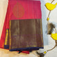 Kajivaram Silk Saree (Rani pink)