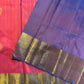 Kajivaram Silk Saree (Rani pink)