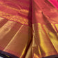 Kajivaram Silk Saree -(magenta pink)