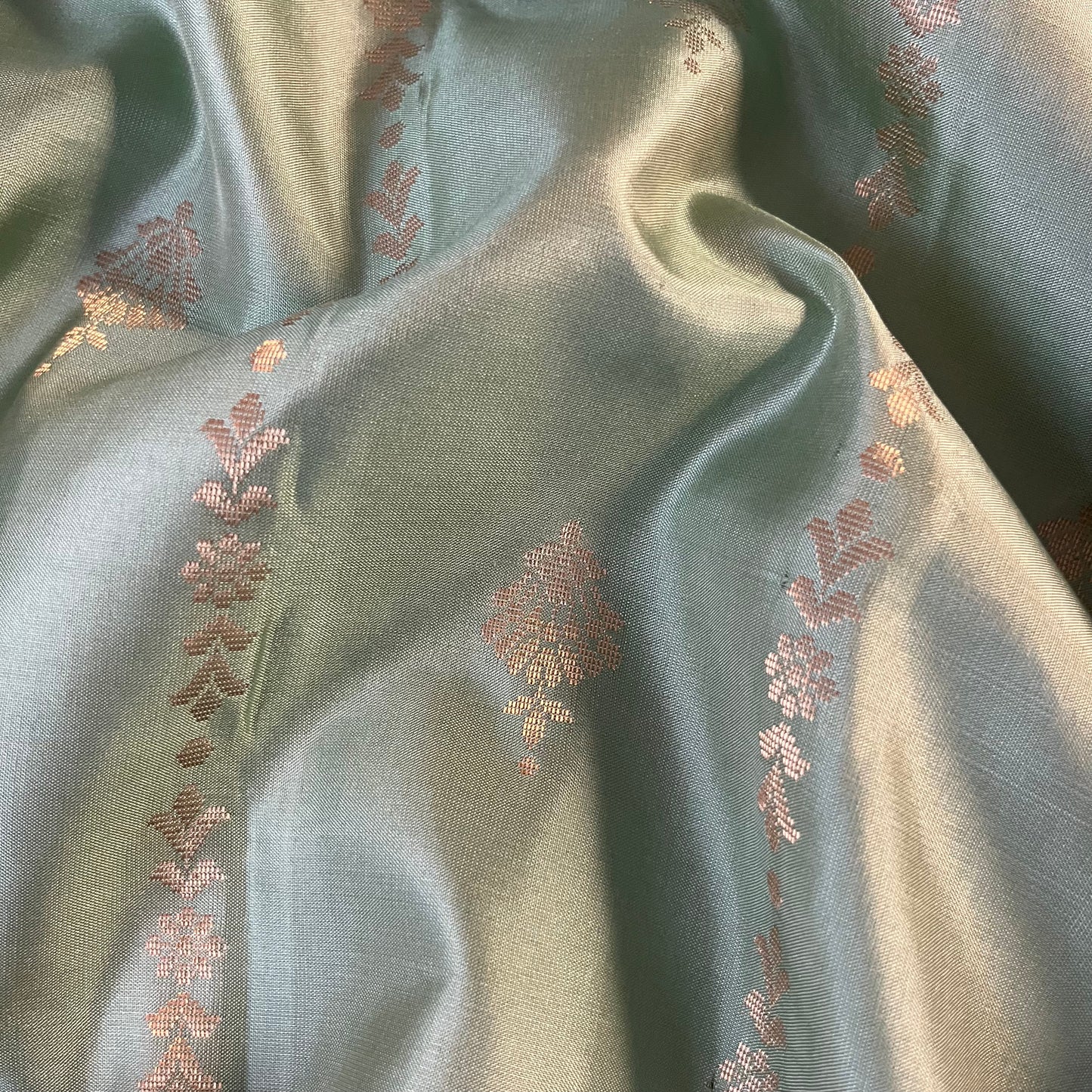 Kajivaram Silk Saree (sea green)