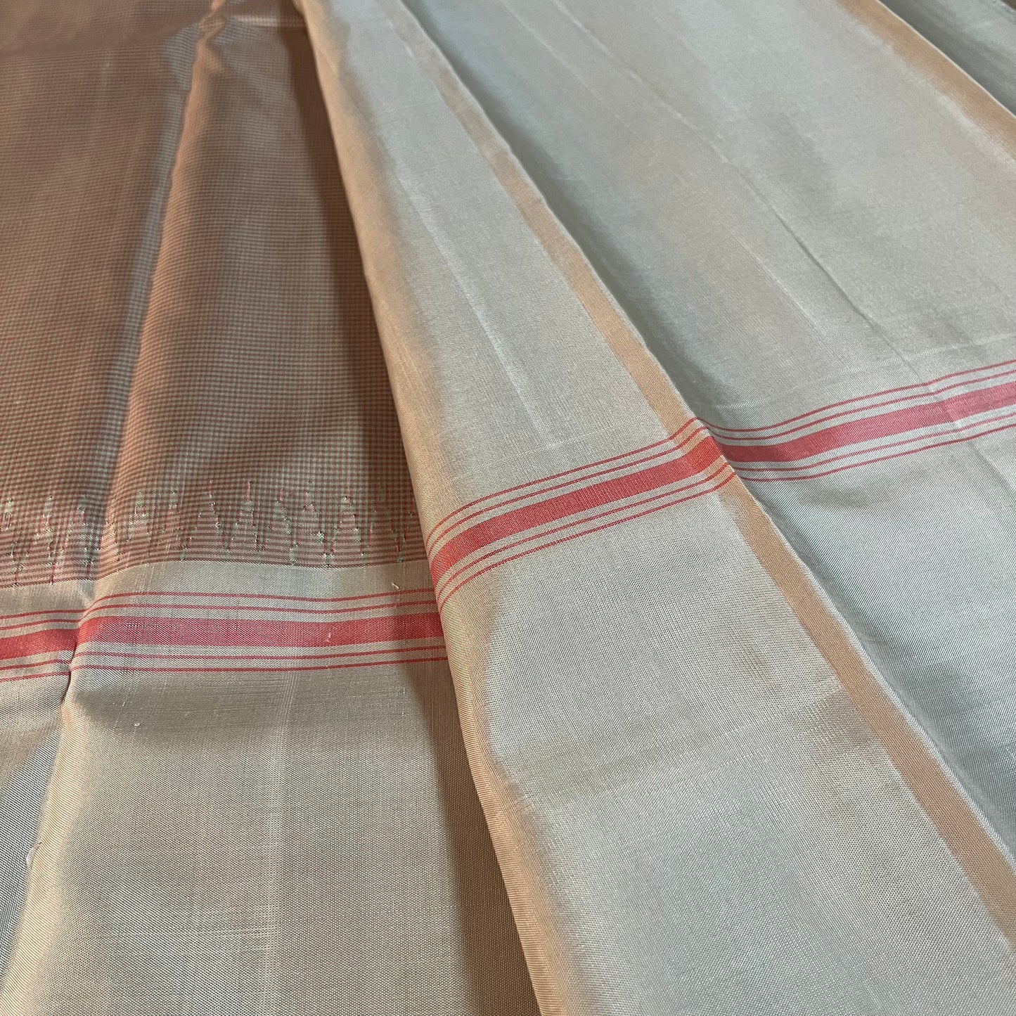 Kajivaram Silk Saree (subtle pink)
