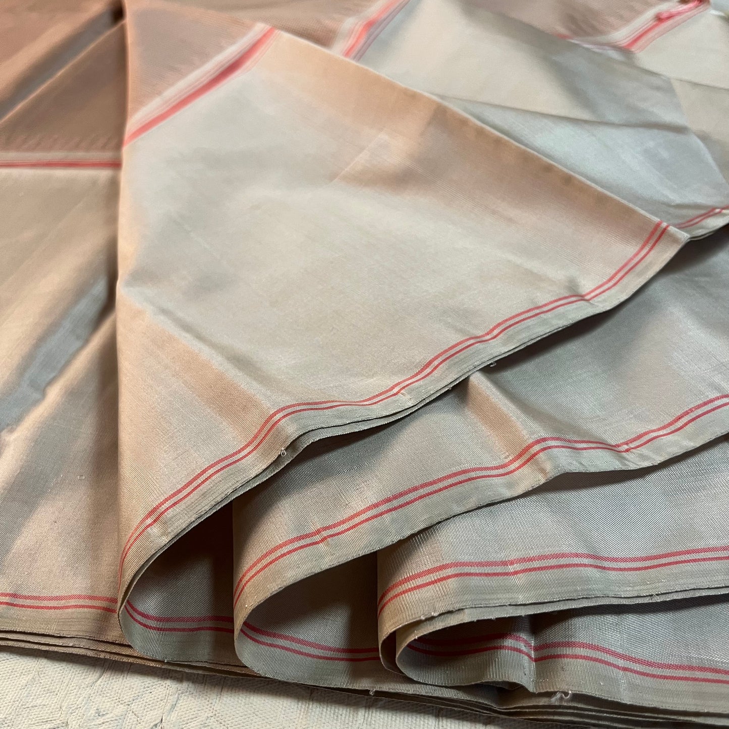 Kajivaram Silk Saree (subtle pink)