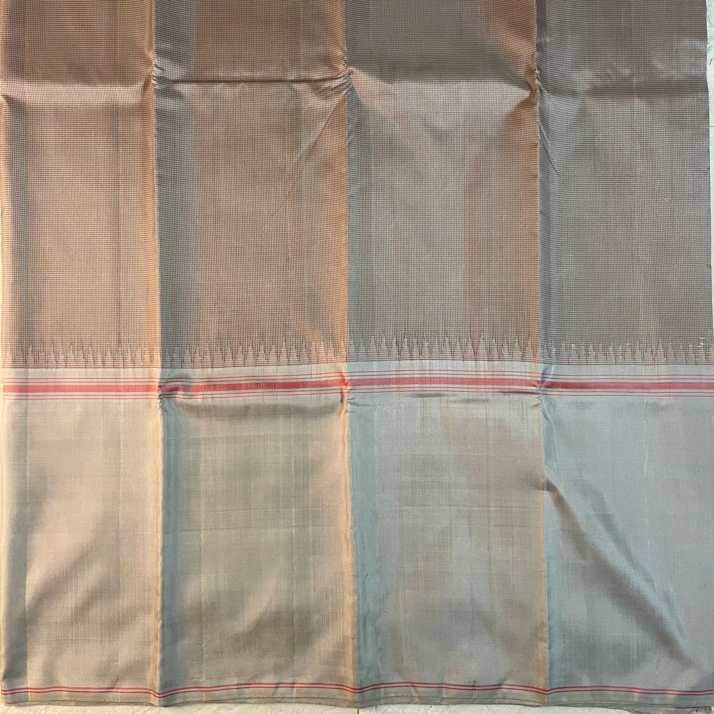 Kajivaram Silk Saree (subtle pink)