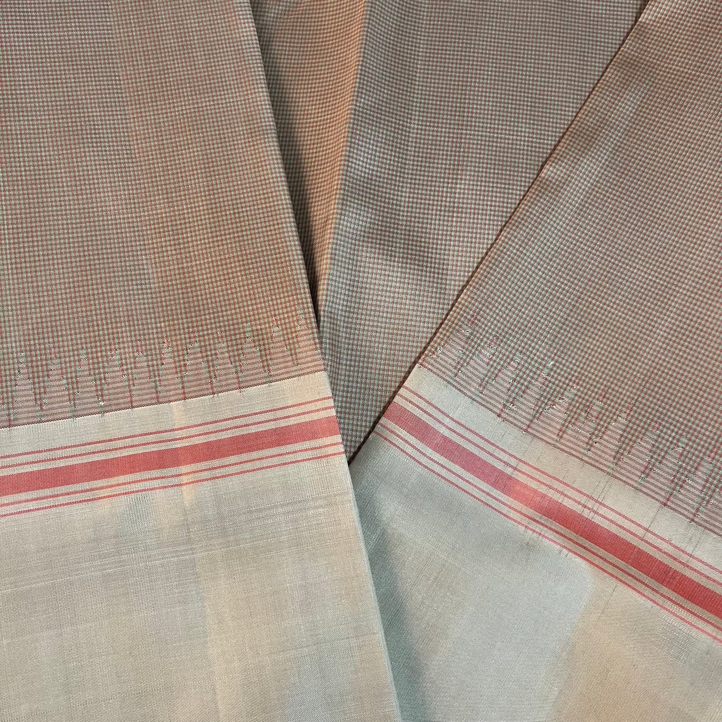Kajivaram Silk Saree (subtle pink)