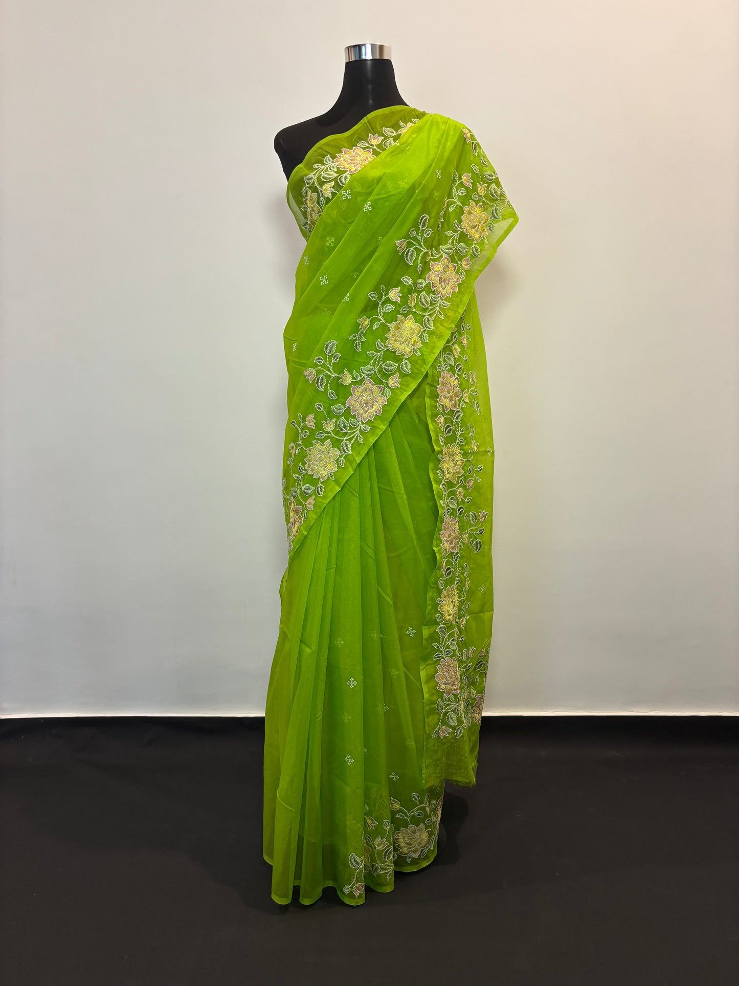 Blush Elegance in Organza