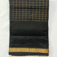 Magalgiri cotton Silk Saree -  BLACK CHECKED