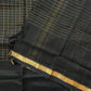 Magalgiri cotton Silk Saree -  BLACK CHECKED