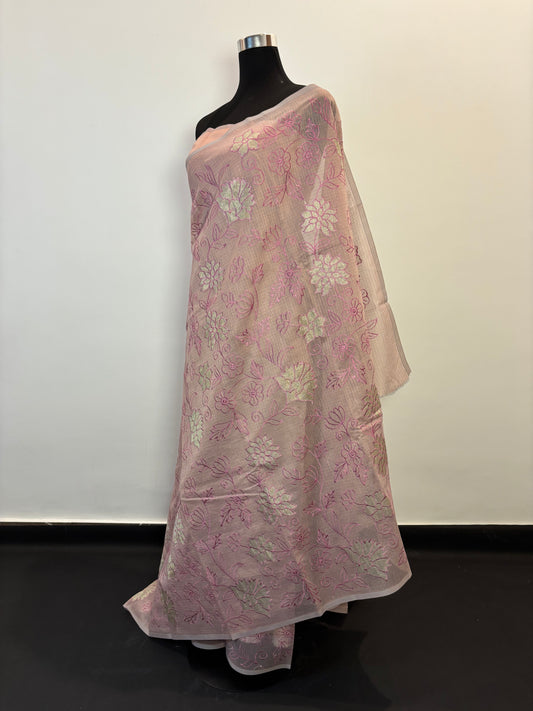 Subtle Bloom in Kota applique