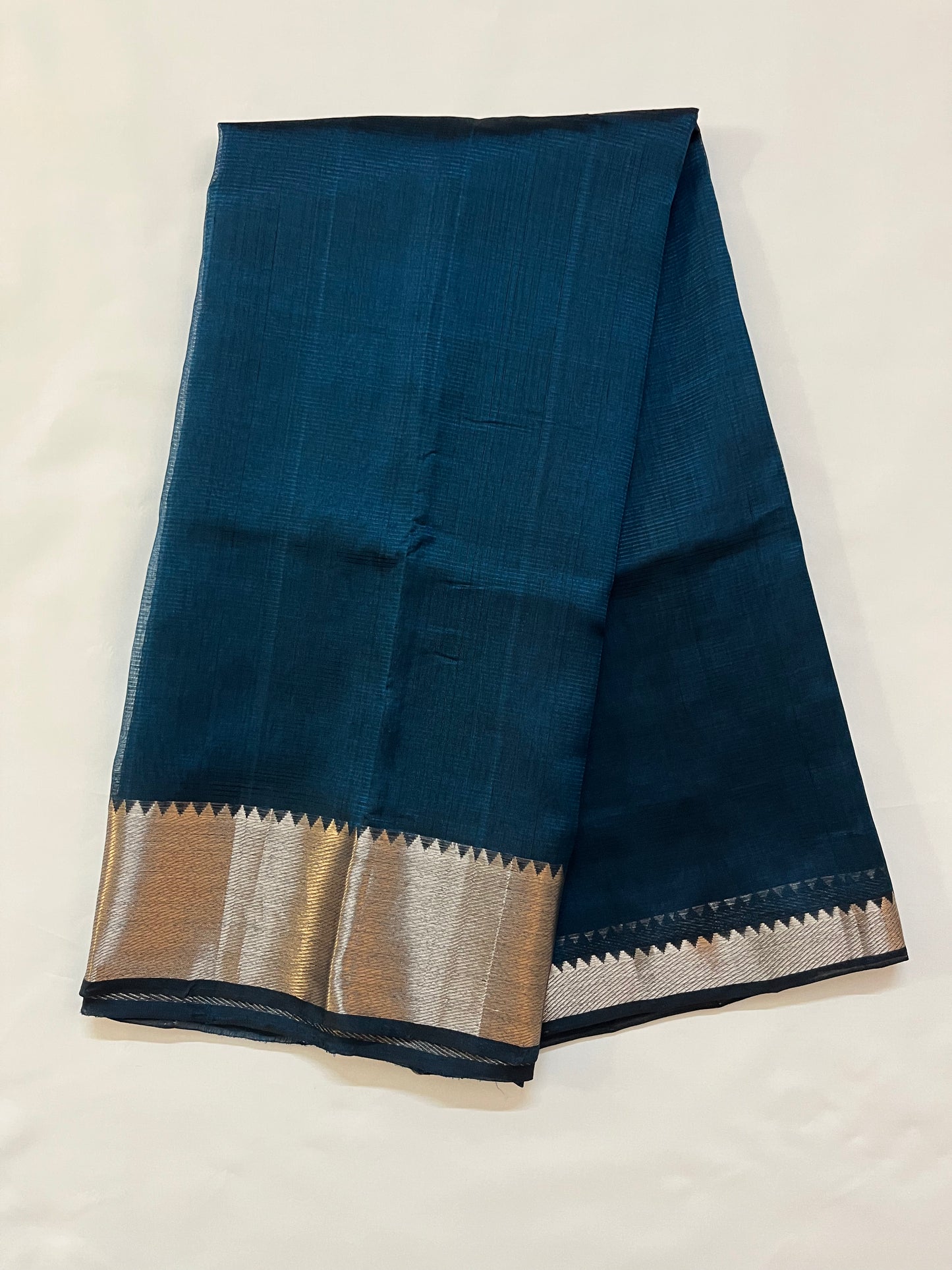 Magalgiri Silk Saree- BLUE
