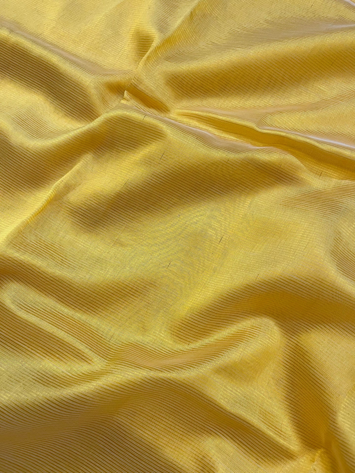 Magalgiri cotton Silk Saree - DEEP YELLOW