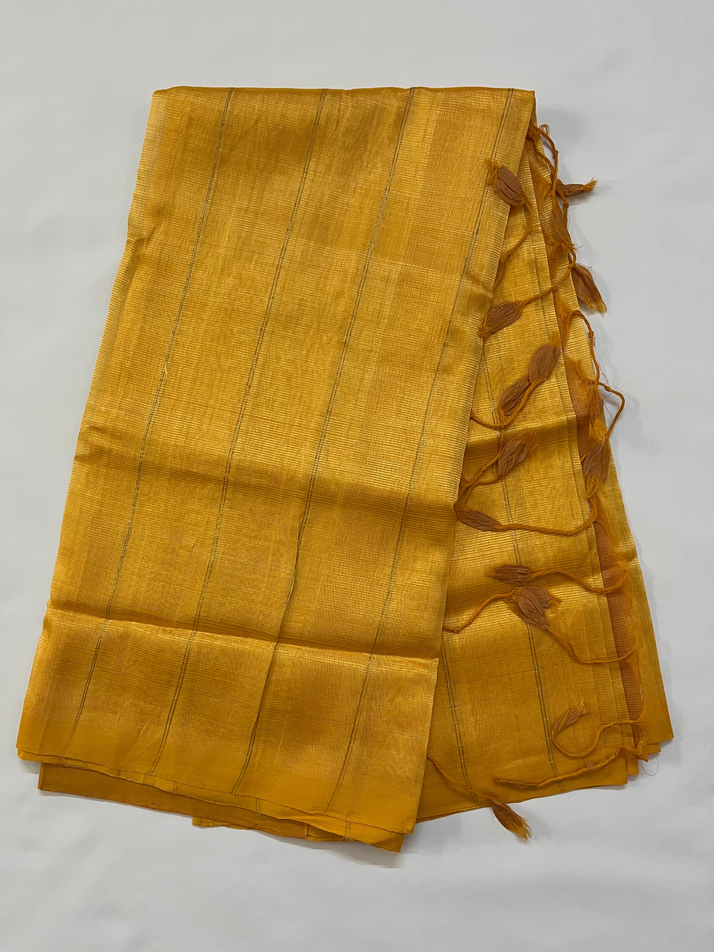 Magalgiri cotton Silk Saree -GOLDEN YELLOW