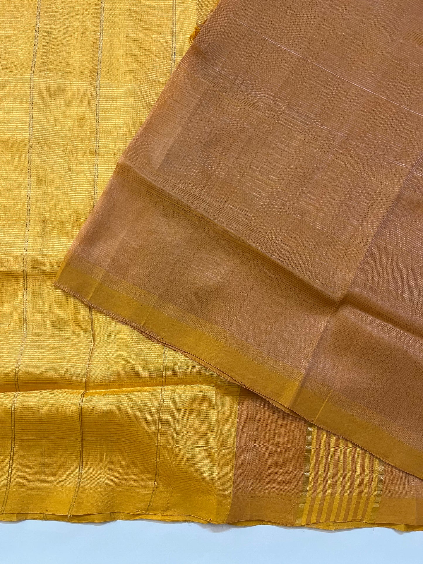 Magalgiri cotton Silk Saree -GOLDEN YELLOW