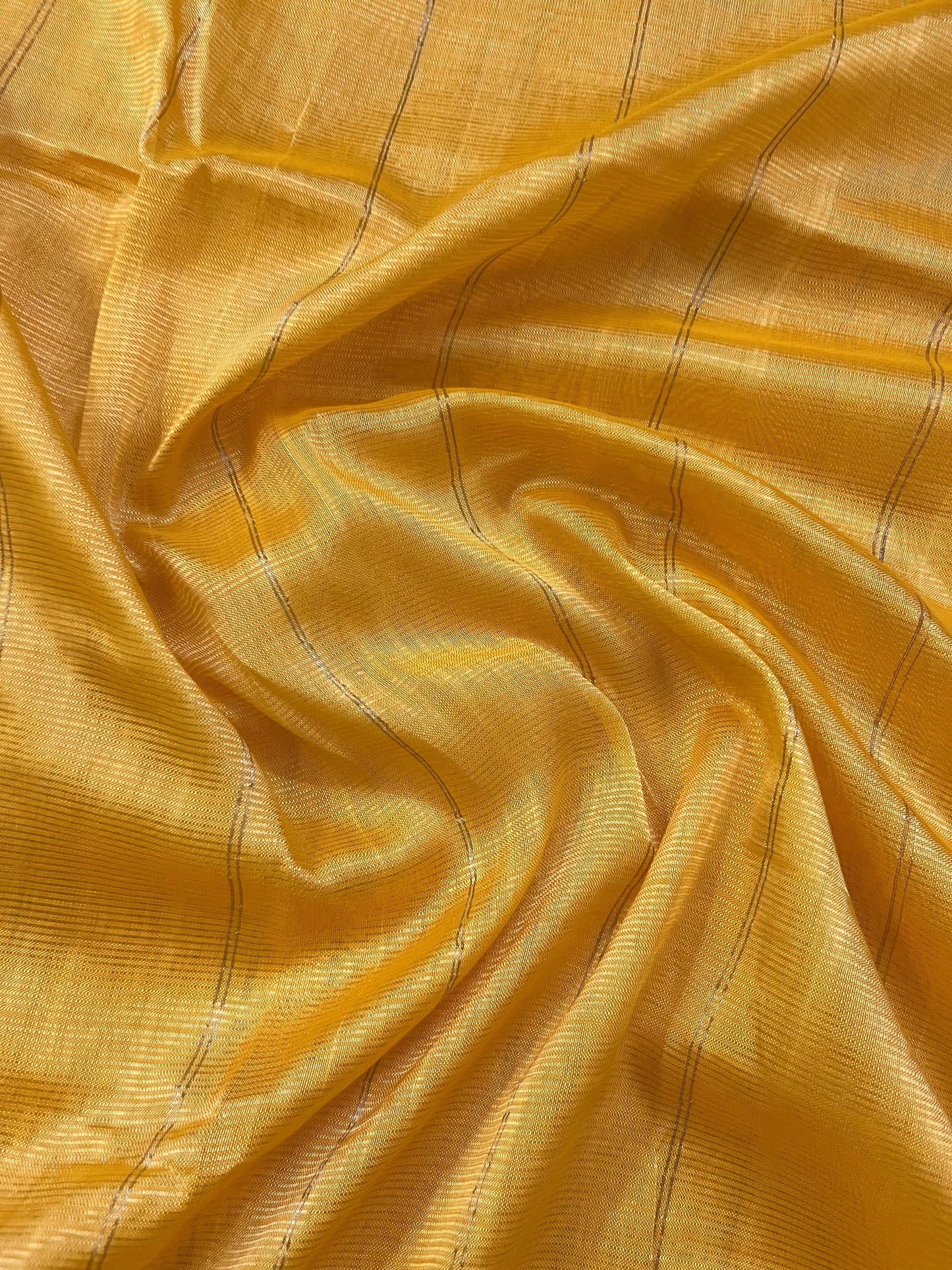 Magalgiri cotton Silk Saree -GOLDEN YELLOW