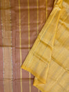 Magalgiri cotton Silk Saree -GOLDEN YELLOW