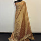 Golden Hues of Grace - Banarasi tissue semi silk saree