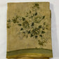Pure Linen saree (PASTEL GREEN)