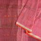 pure Linen sareee(RED)