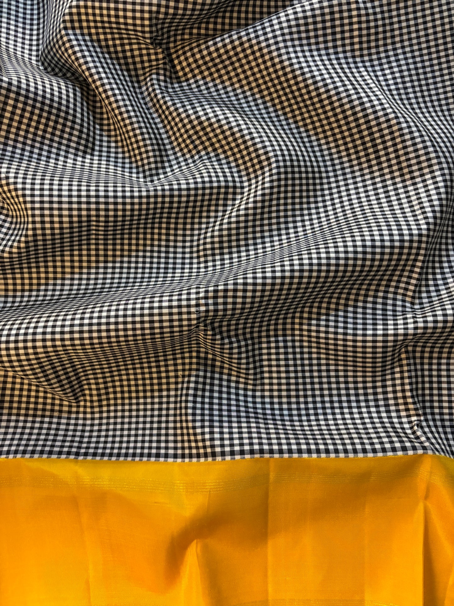 Kajivaram Silk Saree (black & white)