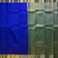 Kajivaram Silk Saree ( rich royal blue)
