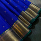 Kajivaram Silk Saree ( rich royal blue)