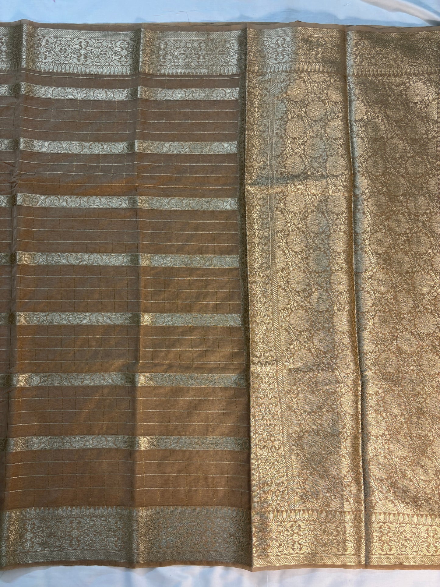 Our Semi Kora Tissue Saree