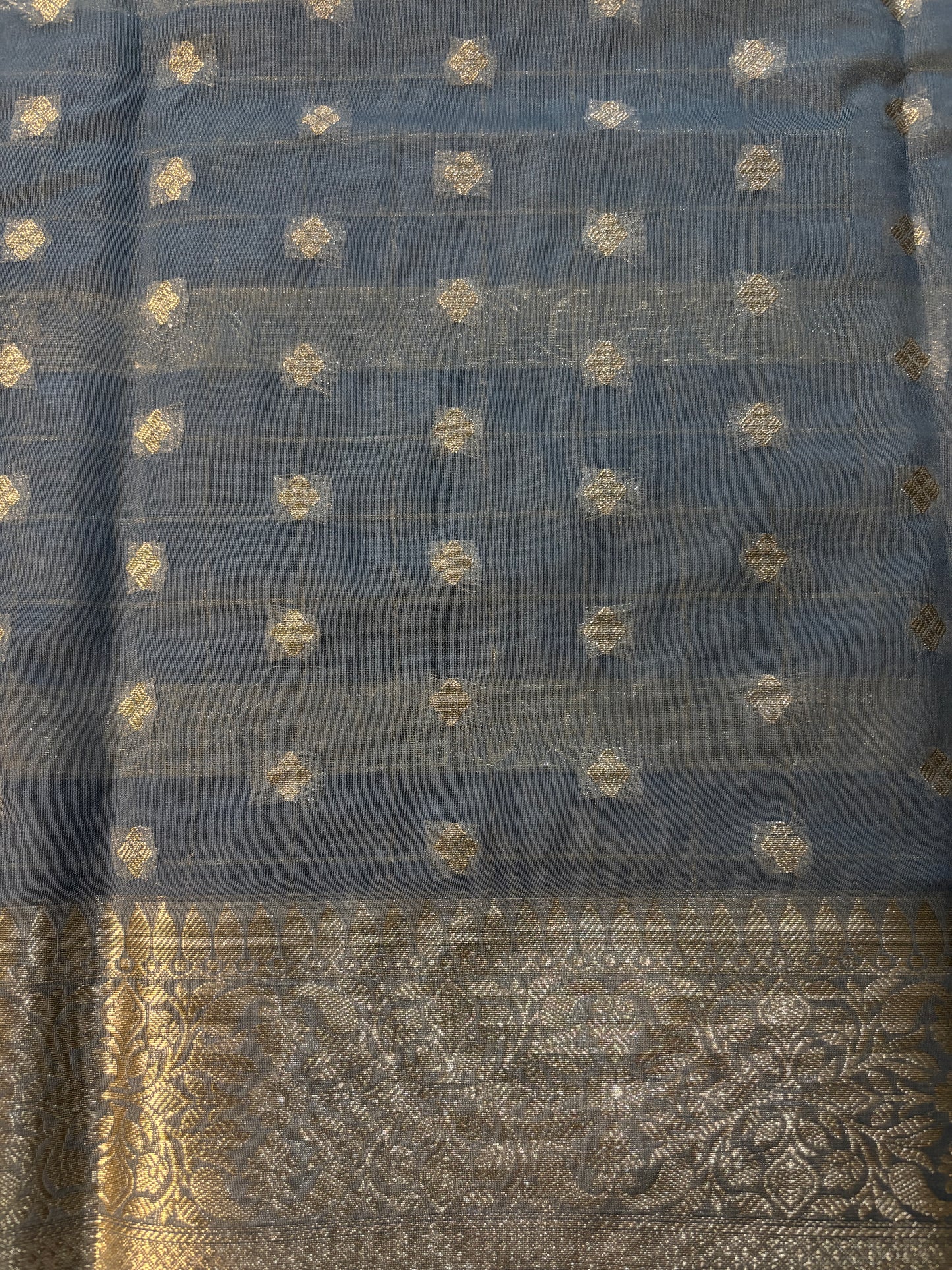 Semi Kora Tissue Saree