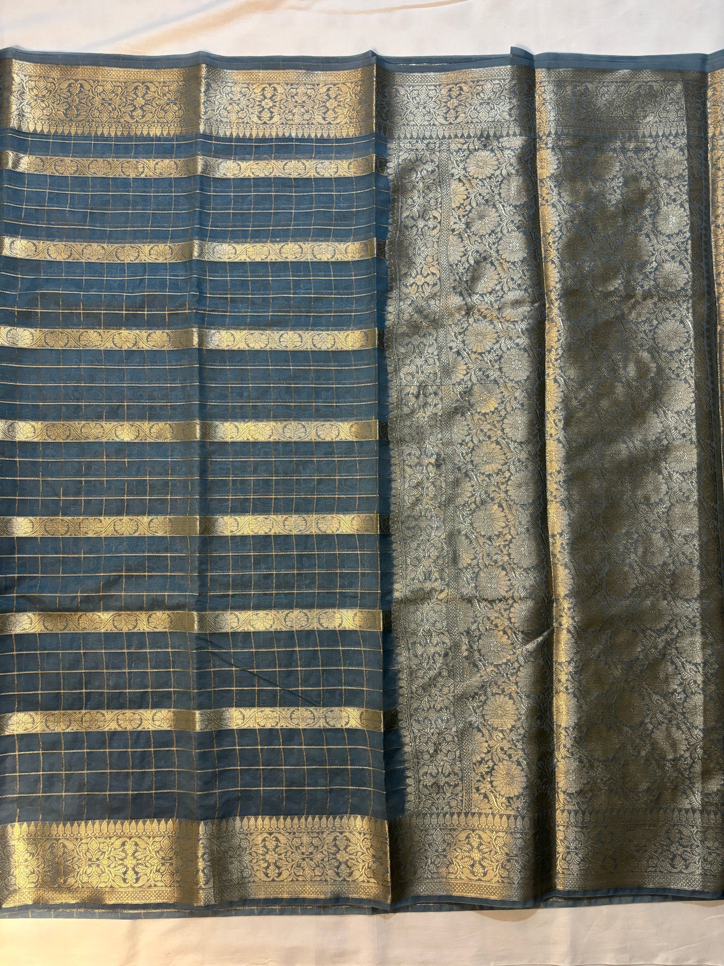 Semi Kora Tissue Saree