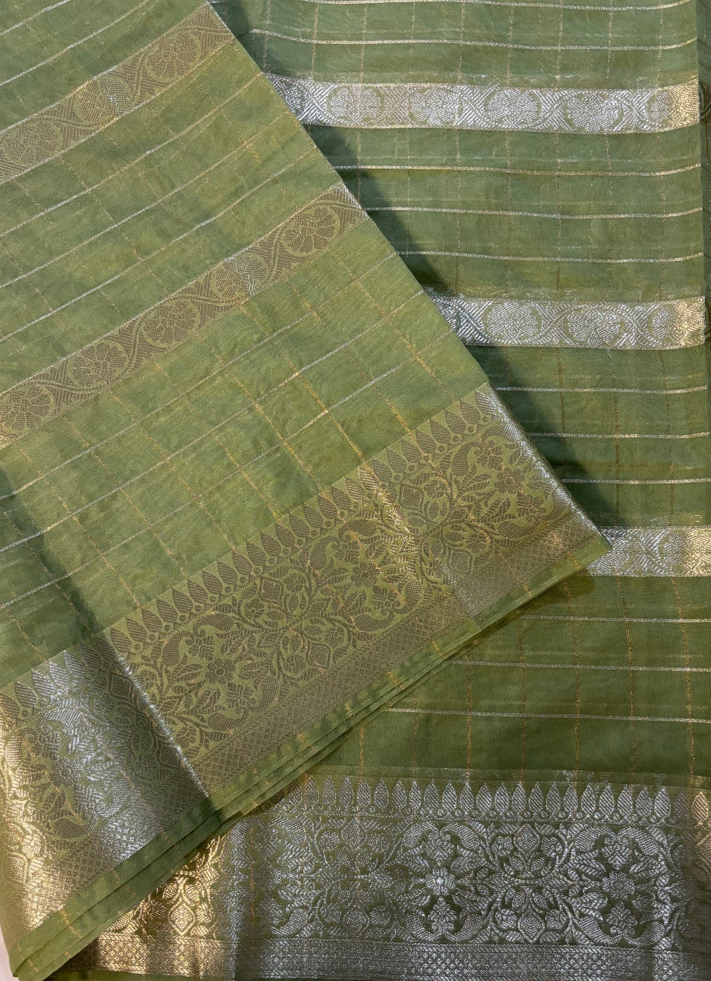 Semi Kora Tissue Saree