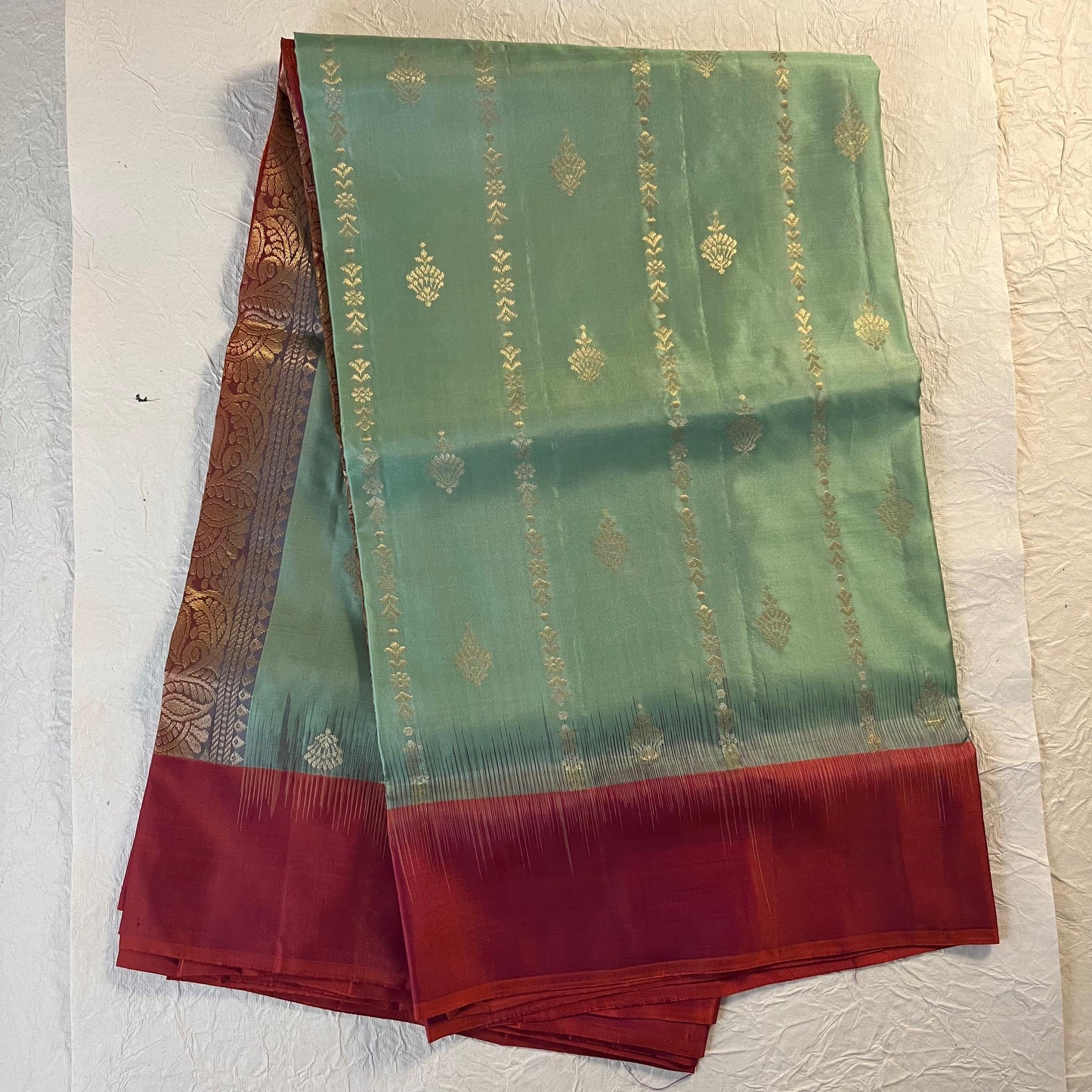 Kajivaram Silk Saree (sea green)