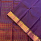 Kajivaram Silk Saree(deep purple)
