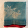 Linen Tissue Saree (BLUE)