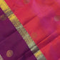 Kajivaram Silk Saree (orange and pink)